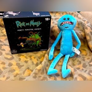 Rick and Morty Monster Mayhem Collectible Figure & Plush bundle - Loot Crate BN